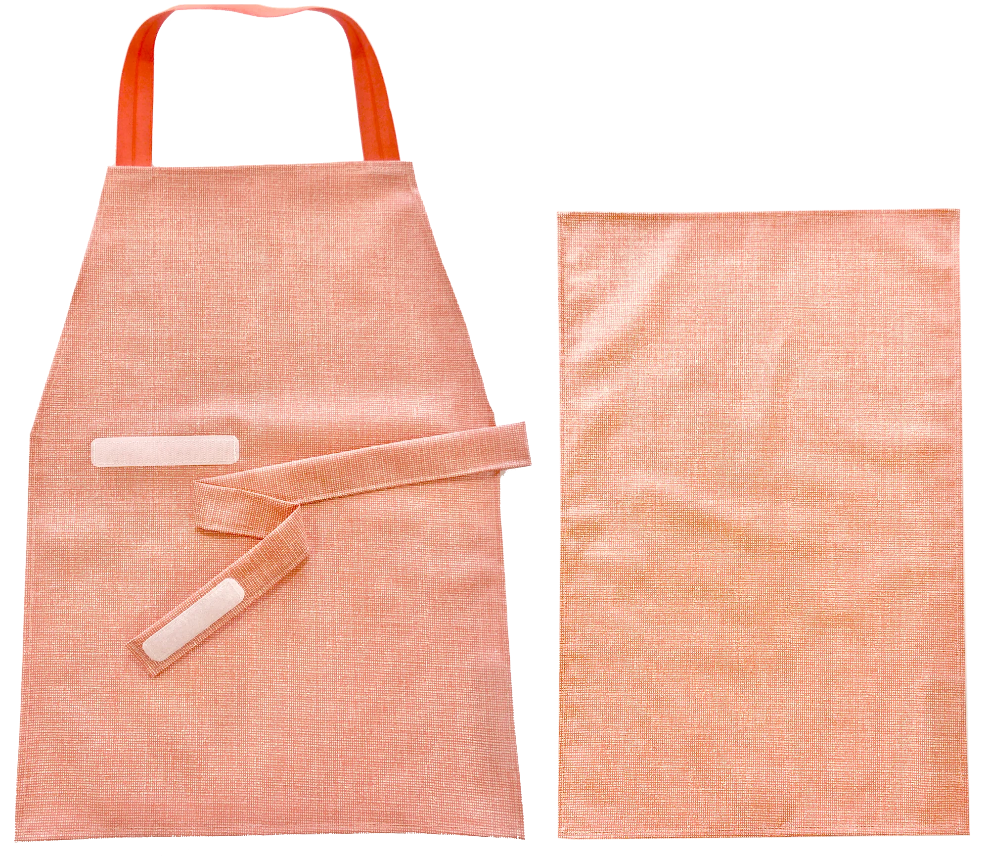 Papaya Orange Aprons