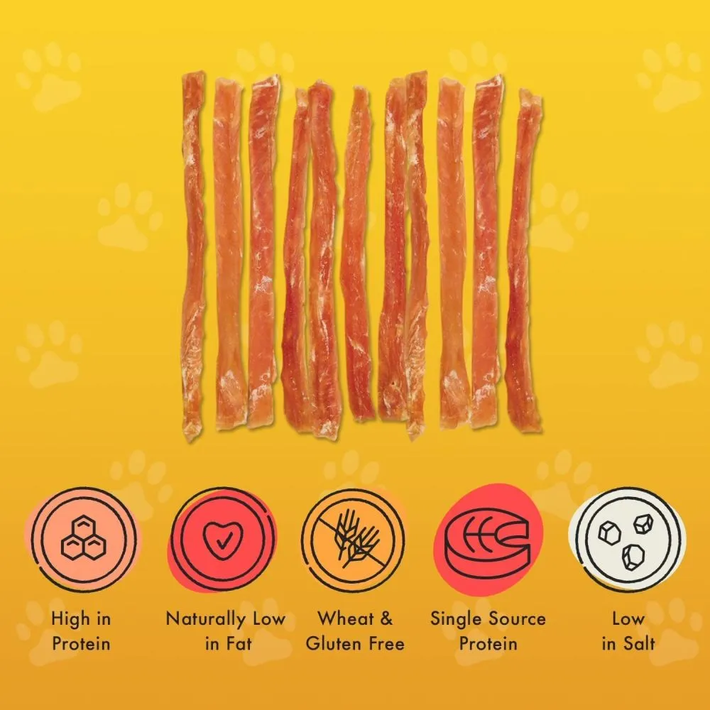 Pet Munchies 90g Chicken Strips Dog Treats