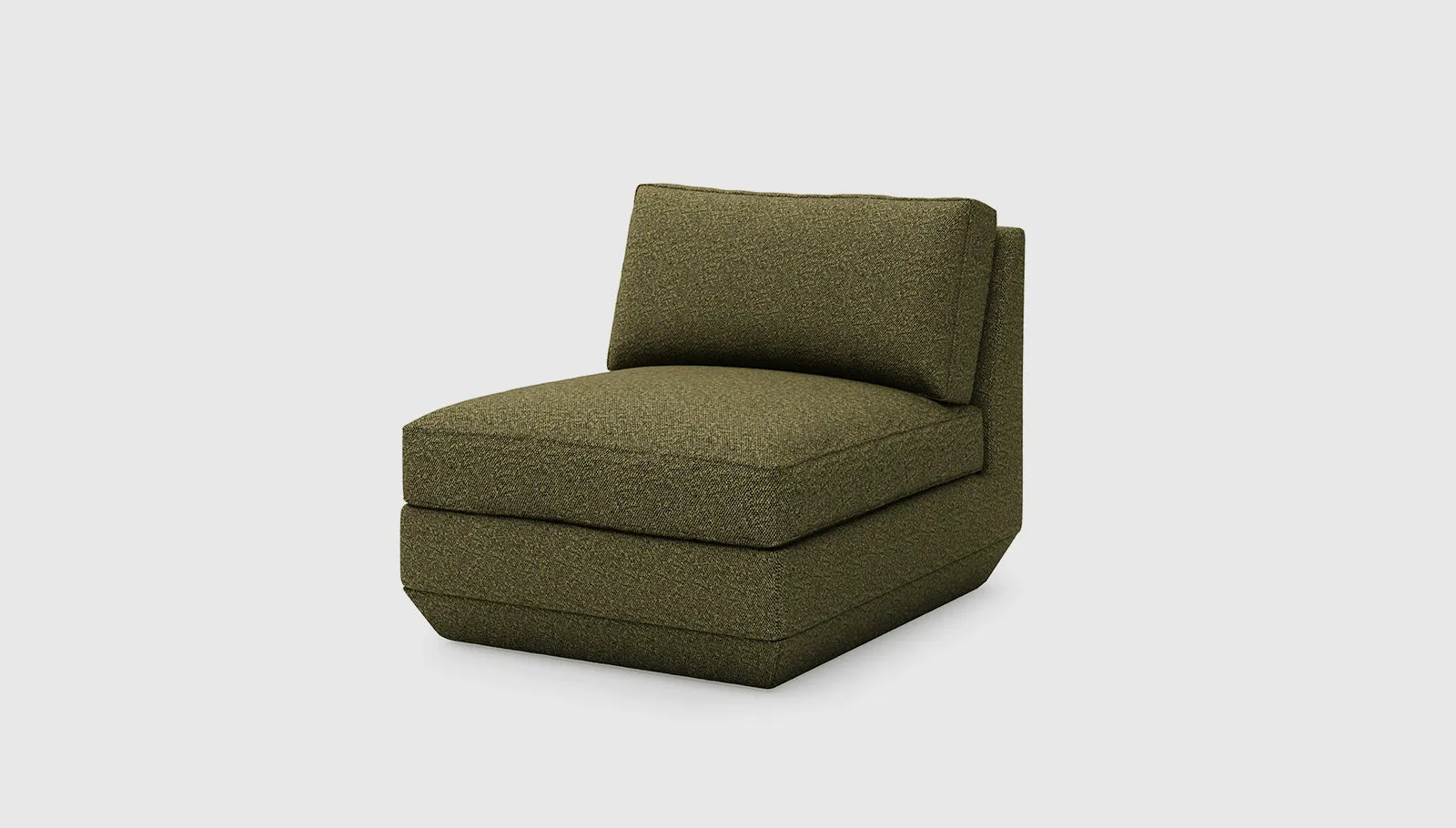 Podium Modular Armless Chair