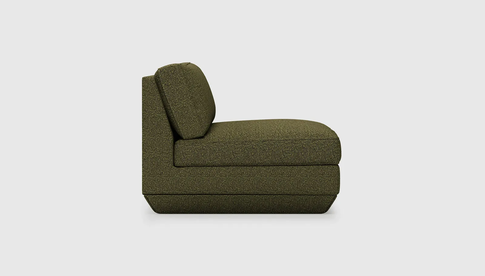 Podium Modular Armless Chair