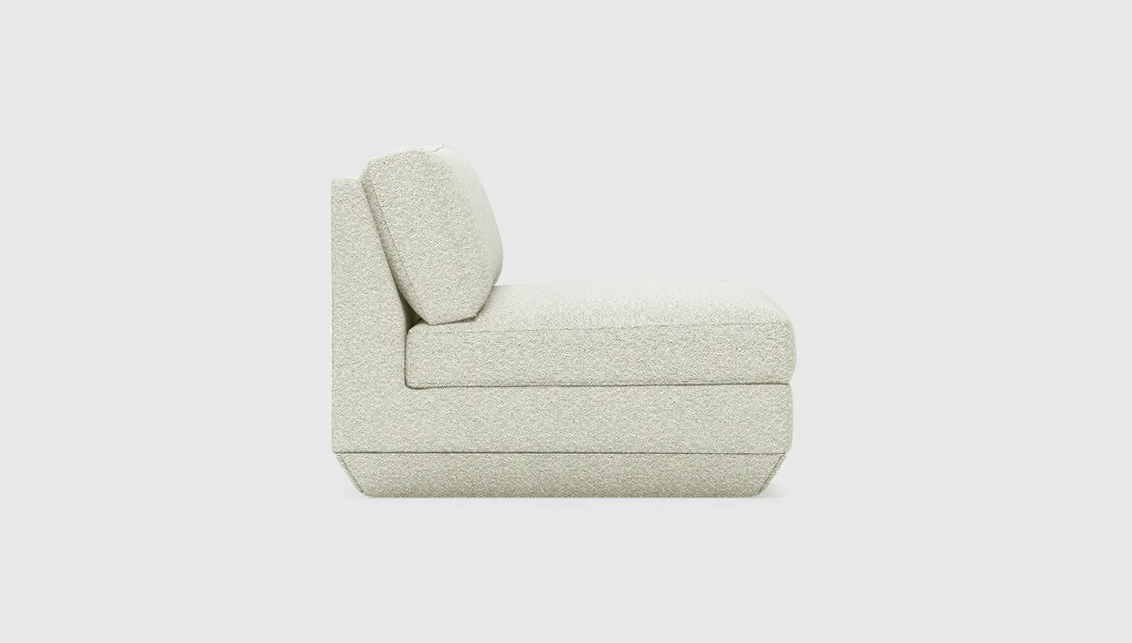 Podium Modular Armless Chair