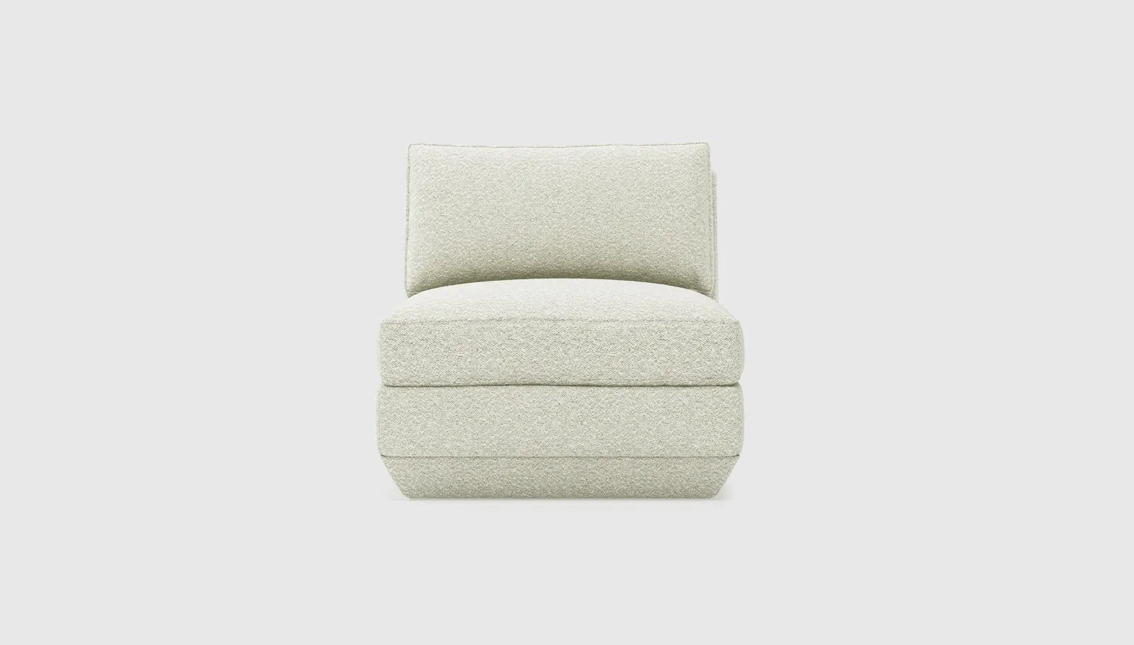 Podium Modular Armless Chair