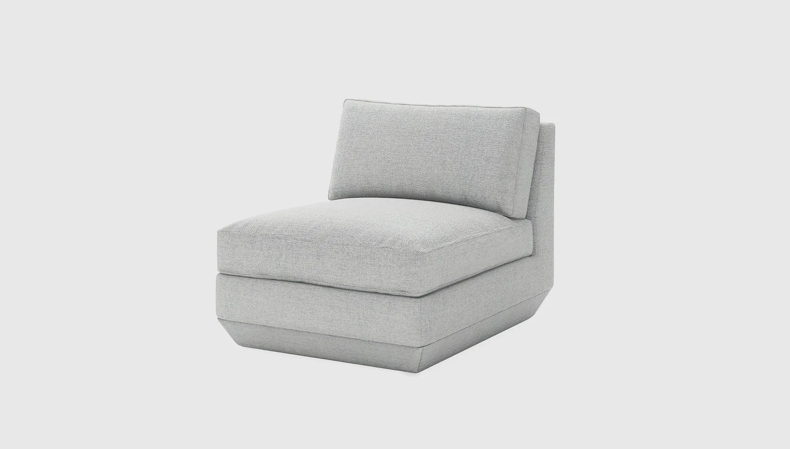 Podium Modular Armless Chair