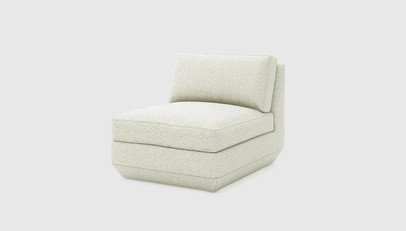 Podium Modular Armless Chair