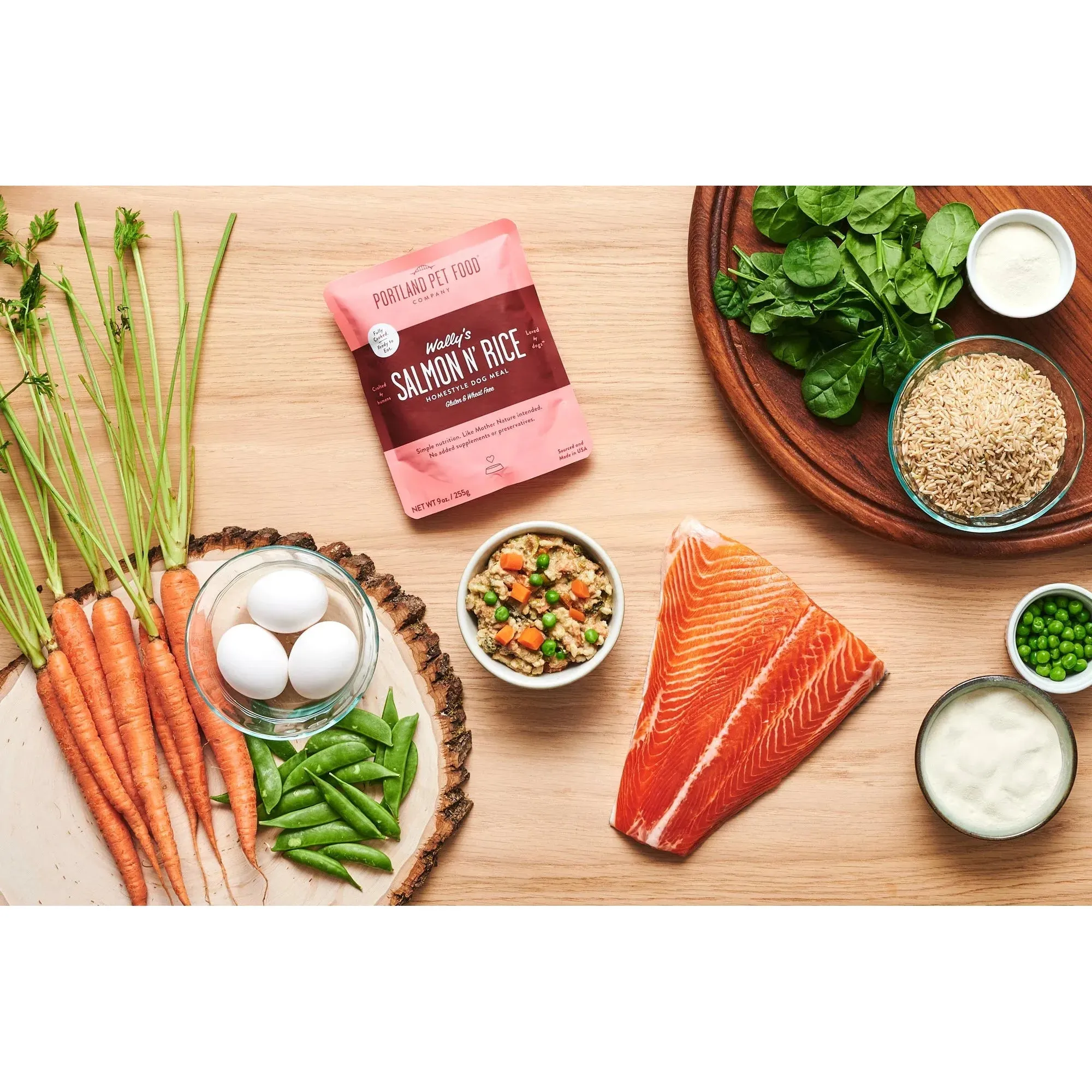 Portland Pet Food Co. Salmon & Rice - Dog Food