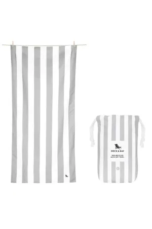 Quick Dry Towel - Cabana Collection Goa Grey XL