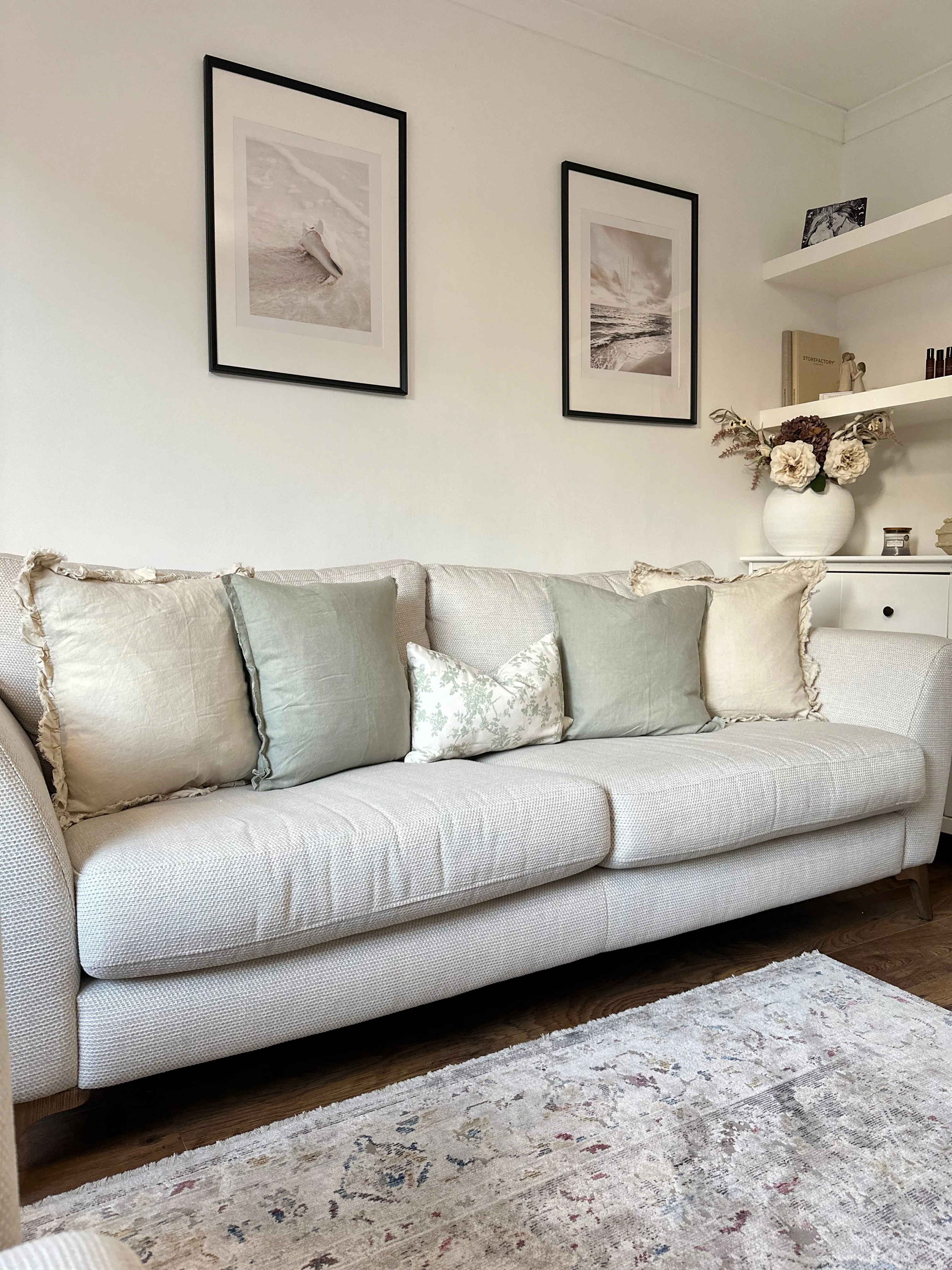 Sage Harmony Cushion Collection