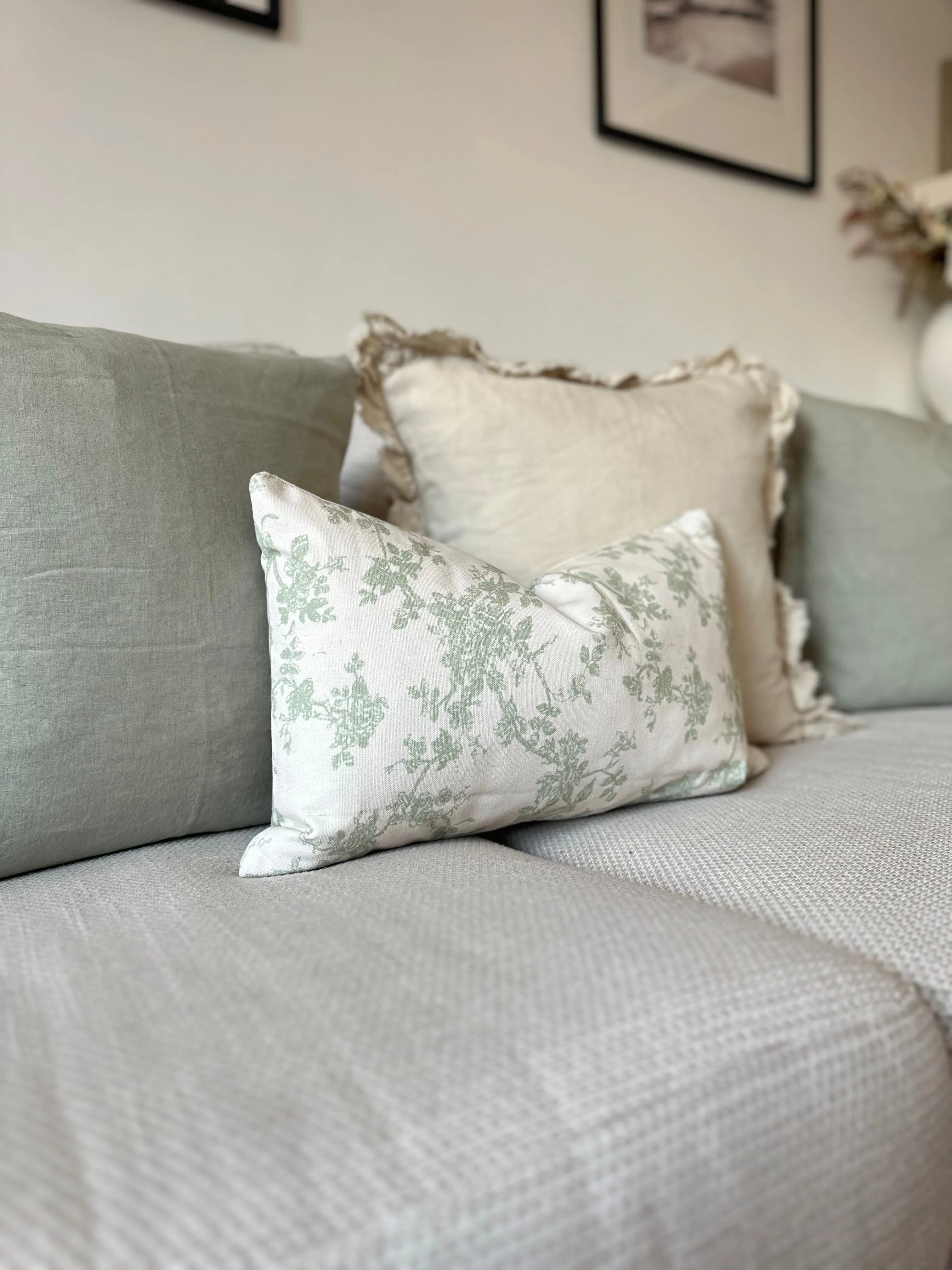 Sage Harmony Cushion Collection