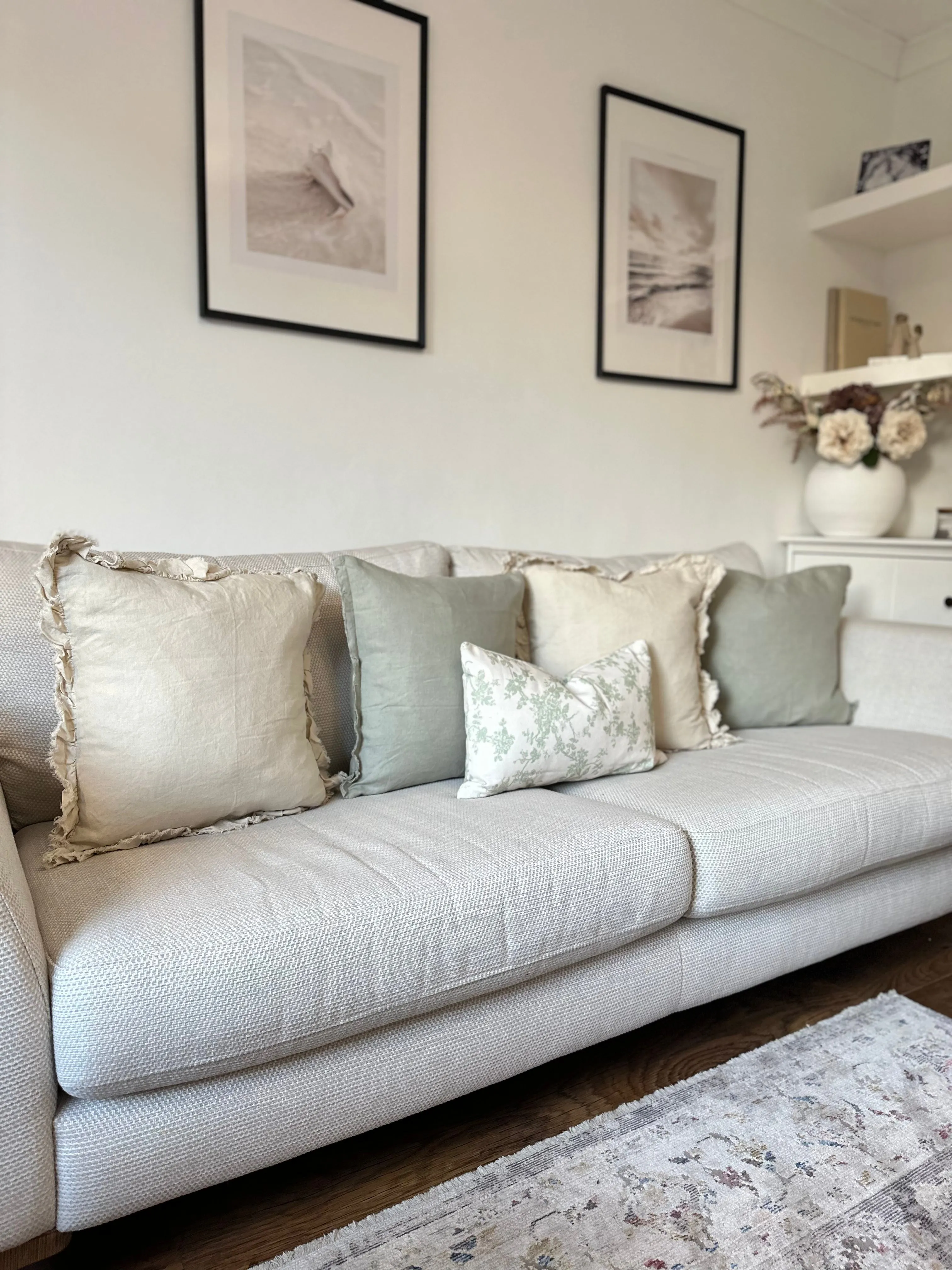 Sage Harmony Cushion Collection