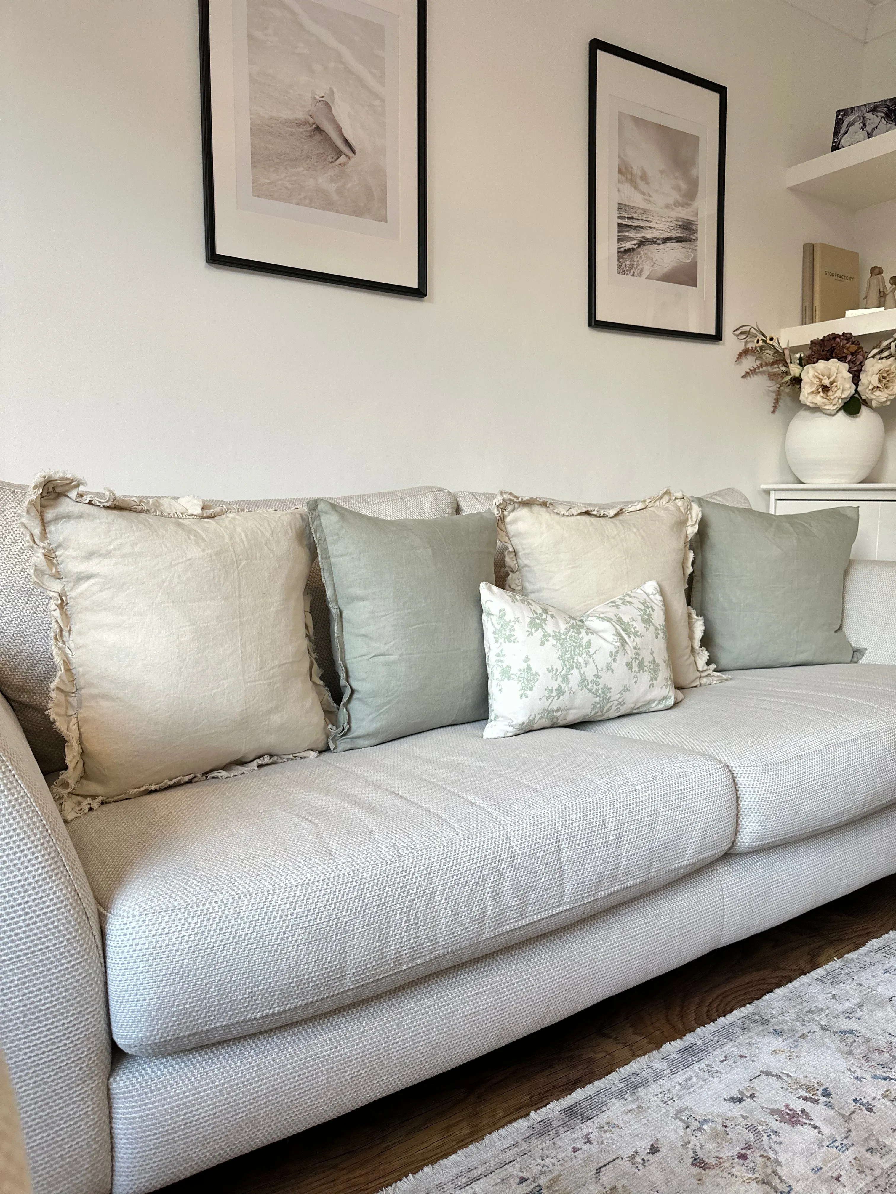 Sage Harmony Cushion Collection