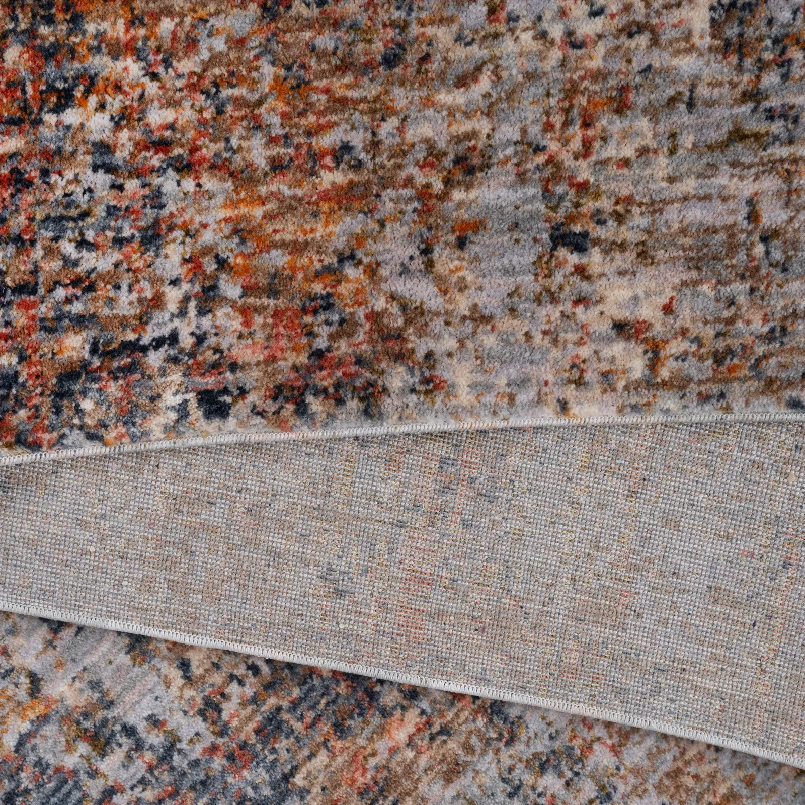 Subtle Rustic Abstract Rug - Amina