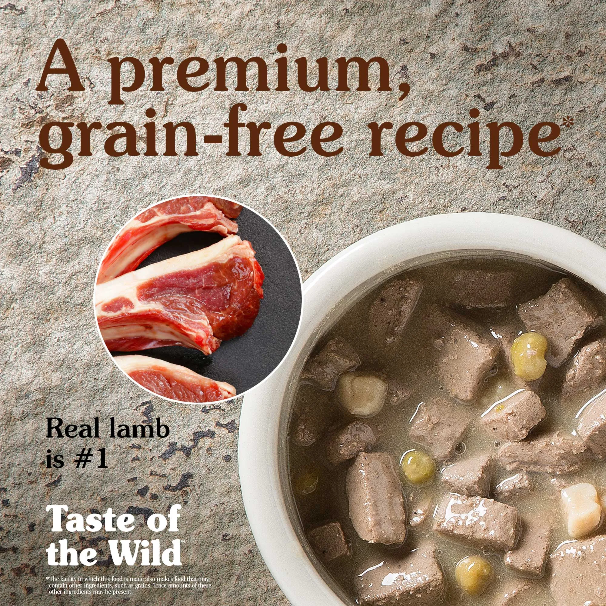 Taste of the Wild Dogs - Sierra Mountain Canine with Lamb in Gravy