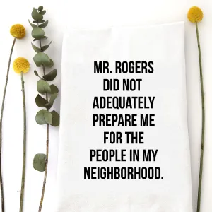 TEA TOWEL: MR. ROGERS