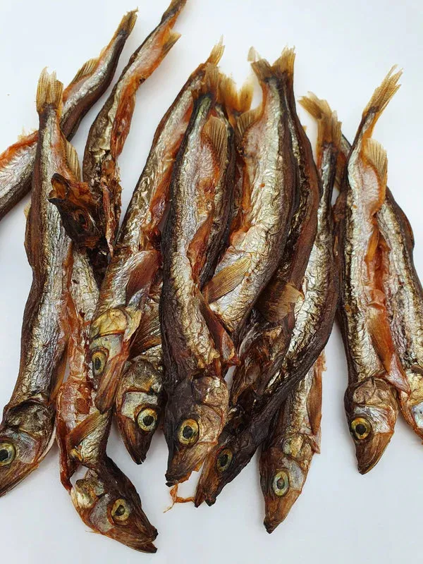 Tickled Pet Whole Capelin PET CANDY **Dehydrated Treat**
