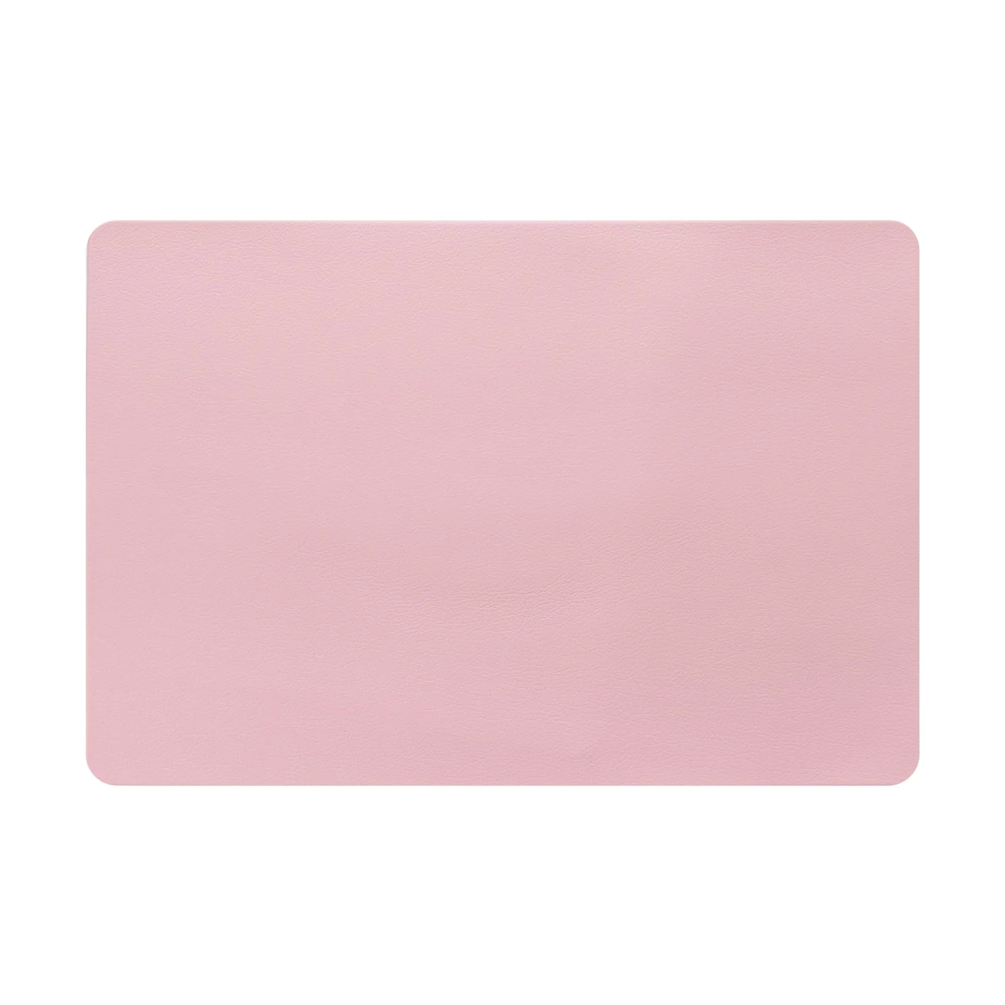 UMAI Jacquard Table Mat Set of 6 | Dining Table Accessories | Kitchen Office Restaurant | Anti-Skid Waterproof PVC Artificial Leather | Grey Pink | 6 Pieces