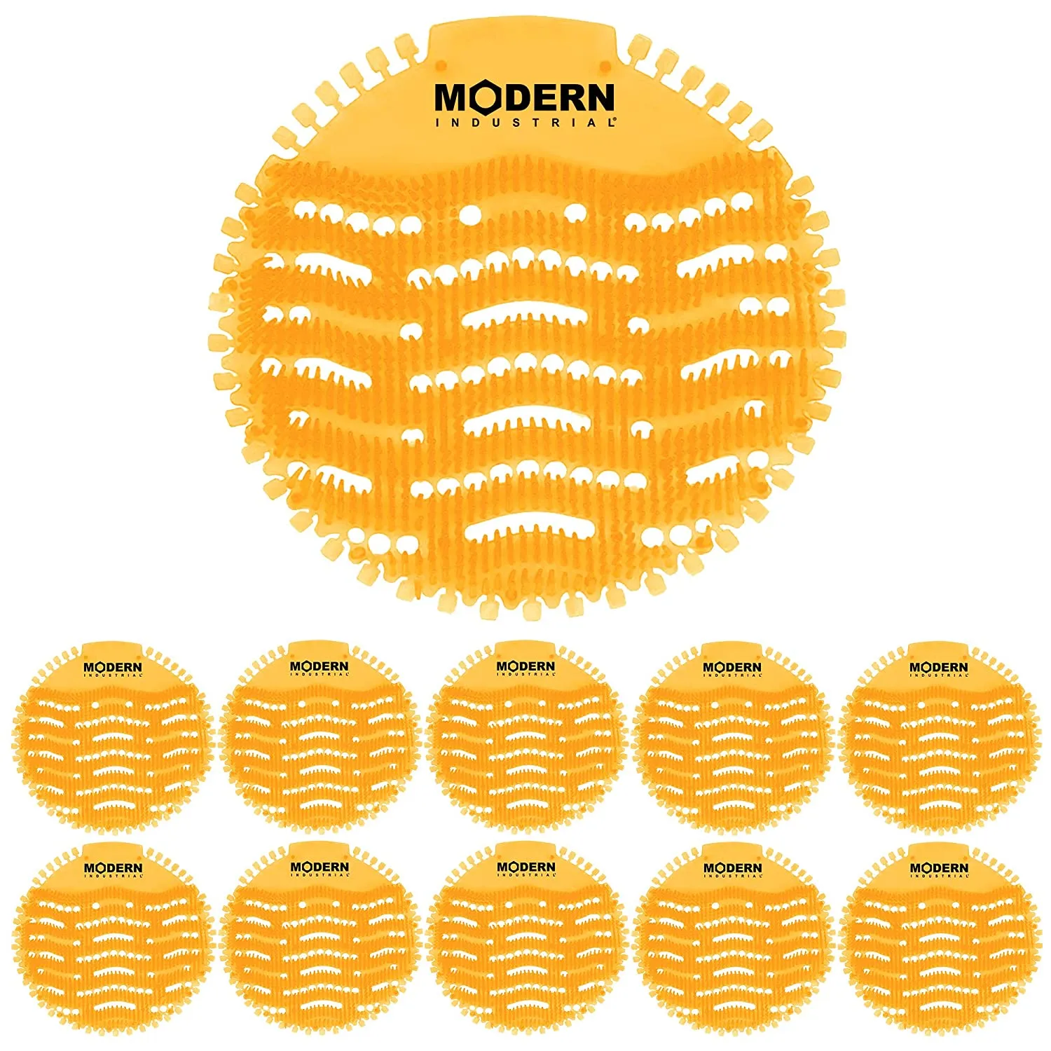 Urinal Screen & Deodorizer (10-Pack) By  - Fits Most Top Urinal Brands