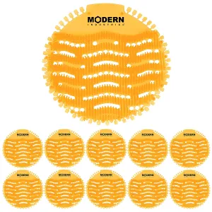 Urinal Screen & Deodorizer (10-Pack) By  - Fits Most Top Urinal Brands