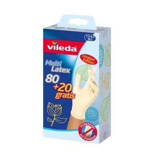 Vileda Gloves Latex 80 20 M/L