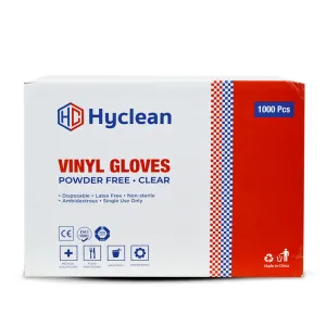 Vinyl Gloves Powder Free Large | 10 Boxes (CTN)