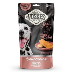 Voskes Delicatesse Boiled Salmon Dog Treats 160g