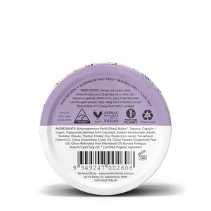 Woohoo Body - Deodorant Paste - Pop (Plastic-Free Tin 60g)