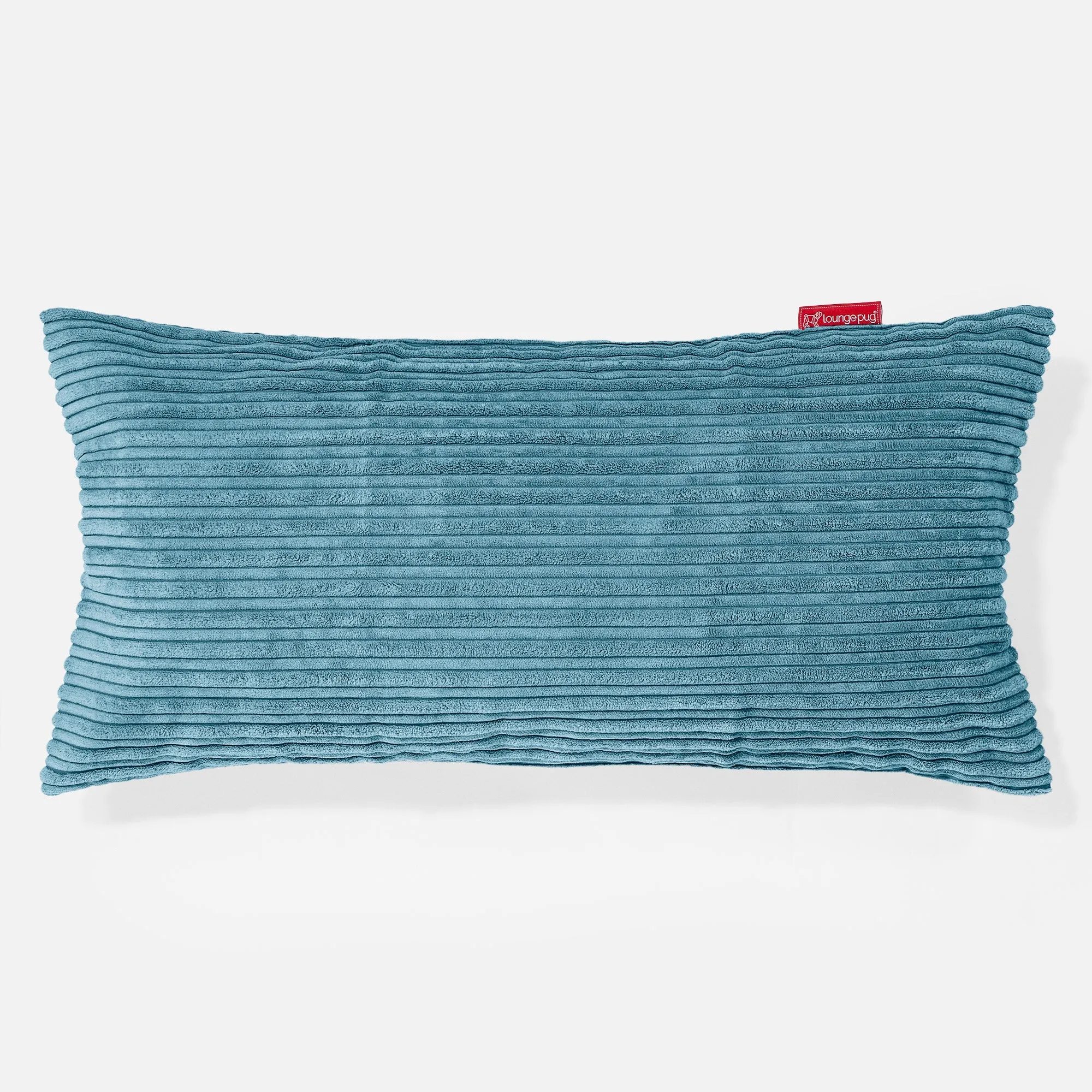 XL Rectangular Support Cushion Cover 40 x 70cm - Cord Aegean Blue