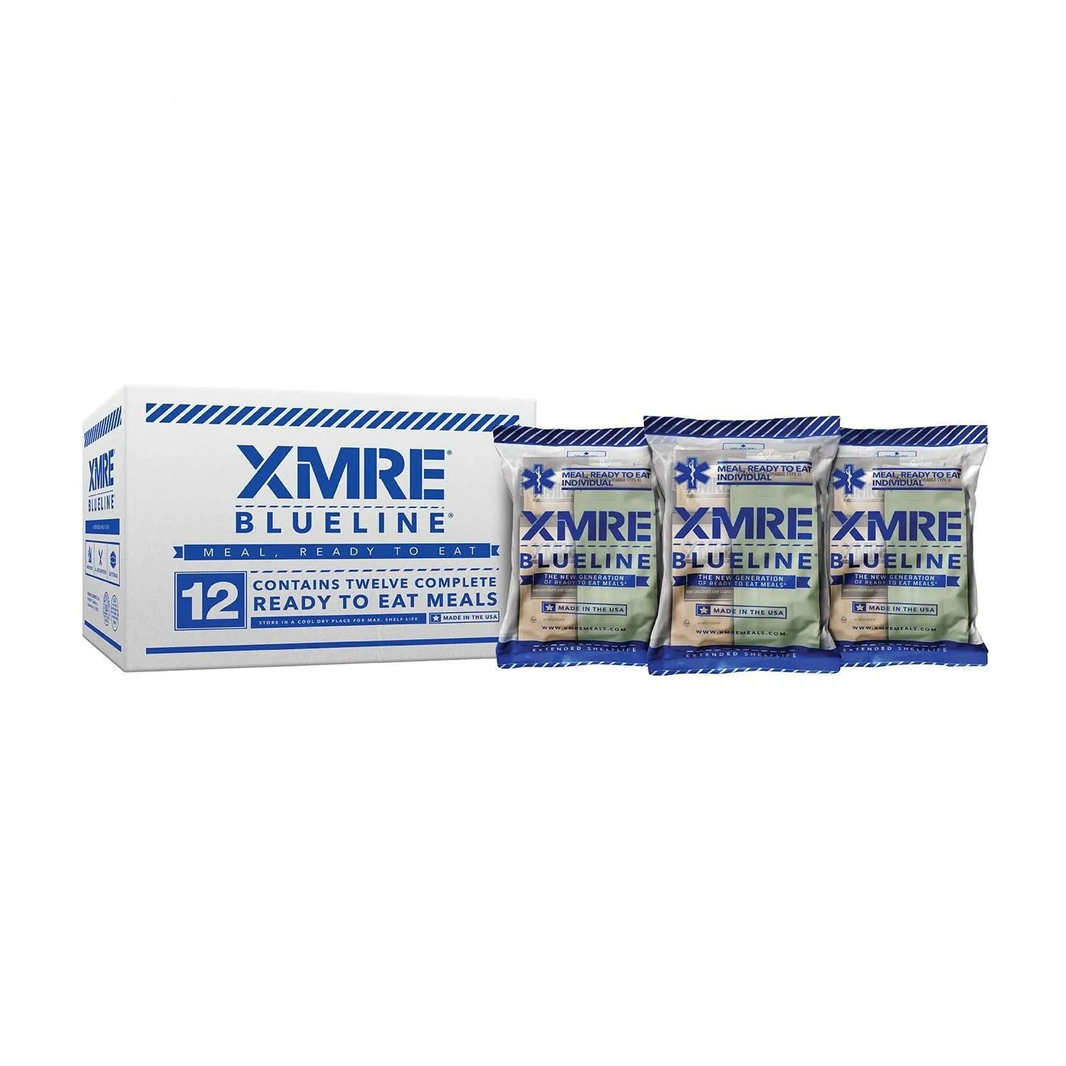 XMRE Blue Line Meals -12 Pack