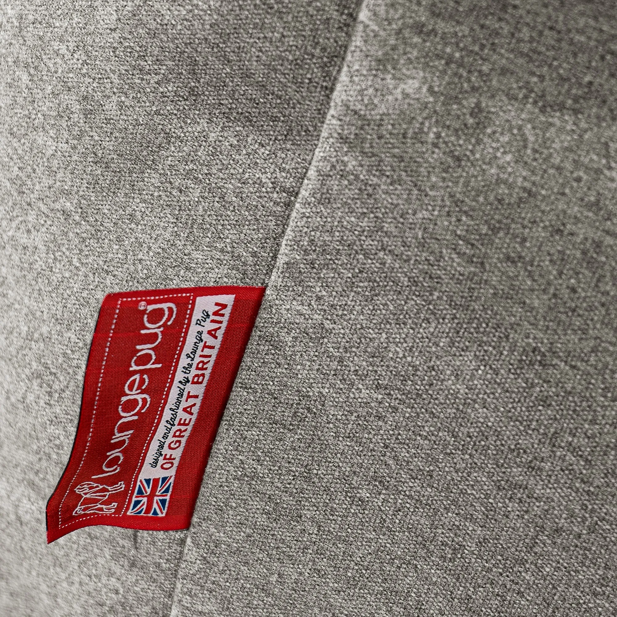 XXL Cuddle Cushion - Interalli Wool Silver