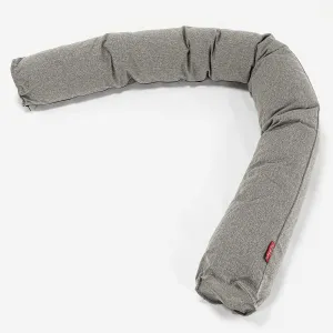 XXL Cuddle Cushion - Interalli Wool Silver